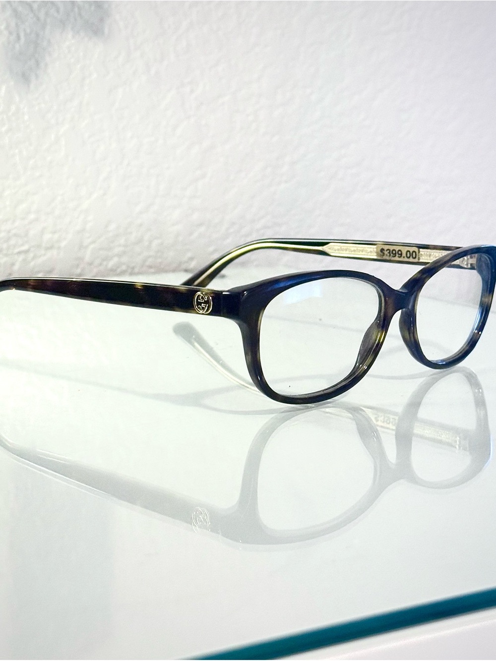 Gucci Women's Eyeglasses GG0309O 002 Havana 54mm Tortoise Shell - NWOTFrame Only